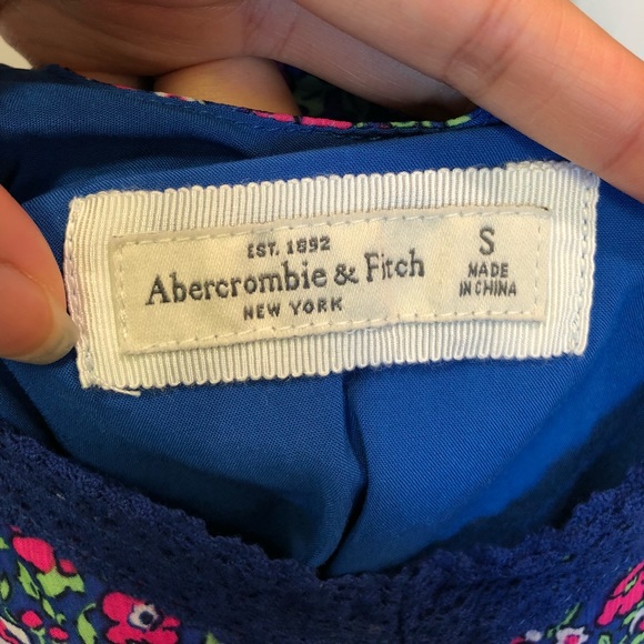 Floral Lace Trim Mini Dress - Picture 6 of 7